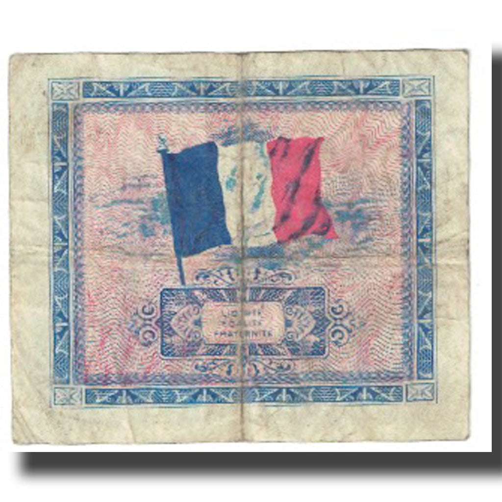 France, 5 Francs, 1944, VF(20-25), Fayette:17.02, KM:115a