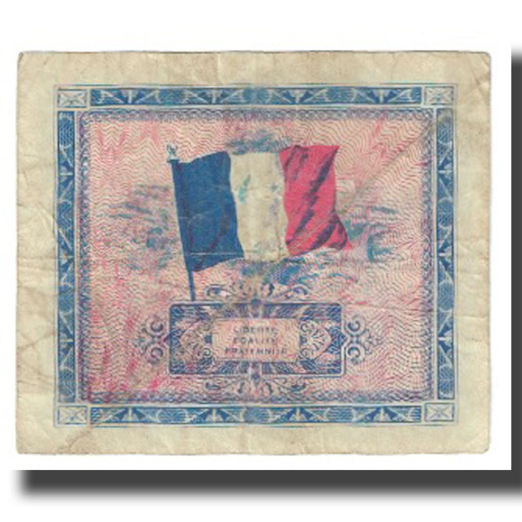 France, 2 Francs, 1944, VF(20-25), Fayette:16.01, KM:114a