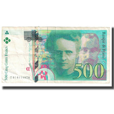 France, 500 Francs, Pierre et Marie Curie, 1994, BRUNEEL, BONARDIN, VIGIER, TB