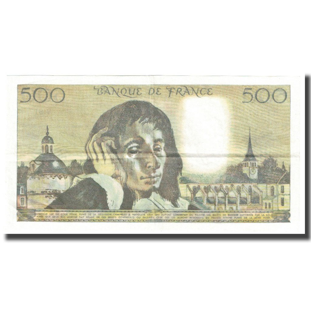 France, 500 Francs, Pascal, 1978, P. A.Strohl-G.Bouchet-J.J.Tronche, 1978-10-05