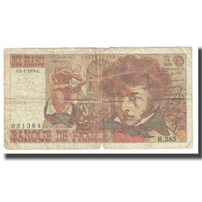 Francia, 10 Francs, Berlioz, 1976, P. A.Strohl-G.Bouchet-J.J.Tronche