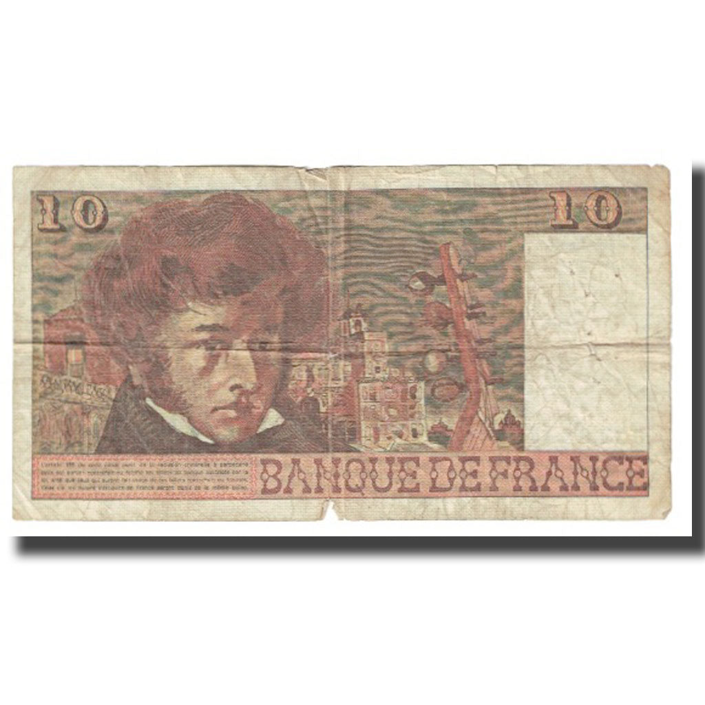 Francia, 10 Francs, Berlioz, 1976, P. A.Strohl-G.Bouchet-J.J.Tronche