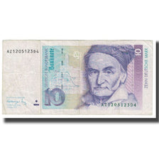 Banknote, GERMANY - FEDERAL REPUBLIC, 10 Deutsche Mark, 1991, 1991-08-01