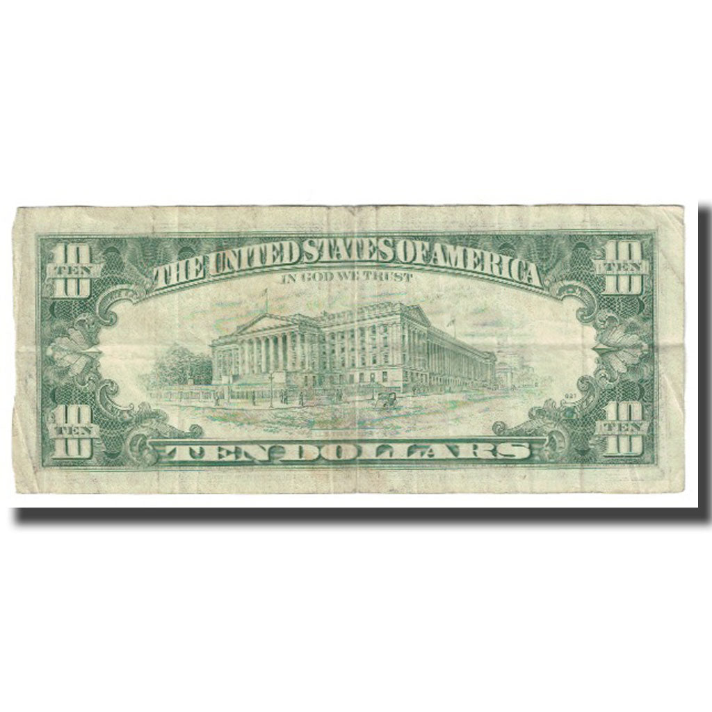 Banknote, United States, Ten Dollars, 1988, VF(20-25)