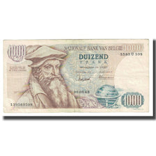 Banknote, Belgium, 1000 Francs, 1965, 1965-09-30, KM:136a, EF(40-45)