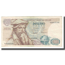 Nota, Bélgica, 1000 Francs, 1965, 1965-09-30, KM:136a, EF(40-45)