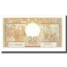 Banknote, Belgium, 50 Francs, 1948, 1948-06-01, KM:133a, UNC(65-70)