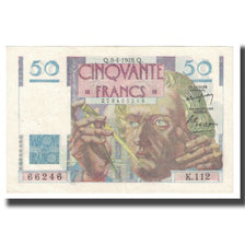 Francia, 50 Francs, Le Verrier, 1948, P. Rousseau and R. Favre-Gilly