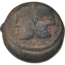 Munten, Suessiones, Bronze, Ier siècle AV JC, ZF, Bronze