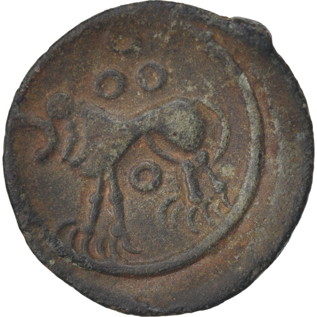 Coin, Suessiones, Bronze, Ier siècle AV JC, EF(40-45), Bronze