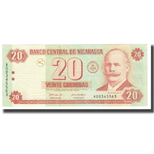 Nota, Nicarágua, 20 Cordobas, 2002, 2002-04-10, KM:192, UNC(65-70)