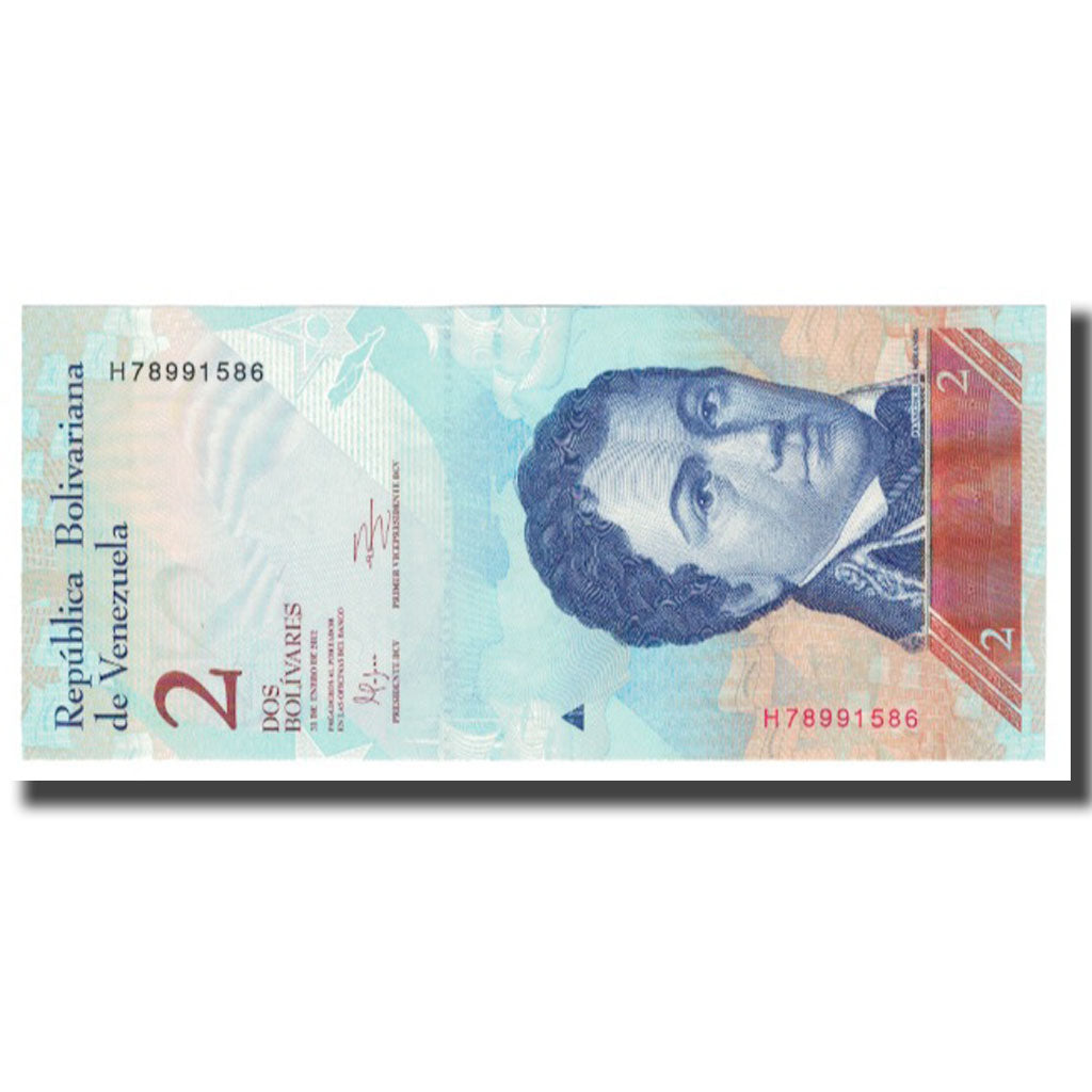 Banknote, Venezuela, 2 Bolivares, 2012, 2012-01-31, KM:88a, UNC(65-70)