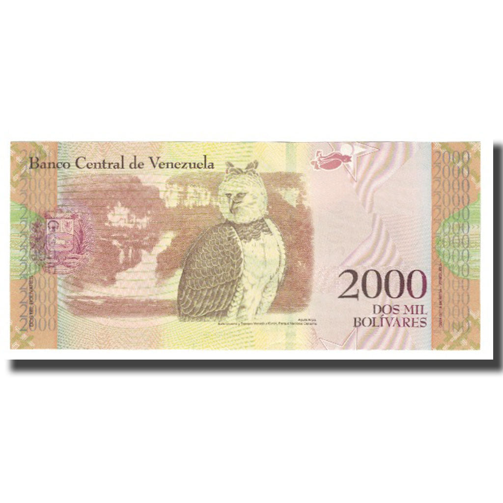 Banknote, Venezuela, 2000 Bolivares, 2016, 2016-08-18, UNC(65-70)