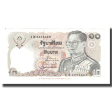 Nota, Tailândia, 10 Baht, KM:98, UNC(65-70)