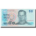 Banknot, Tajlandia, 50 Baht, KM:112, UNC(65-70)