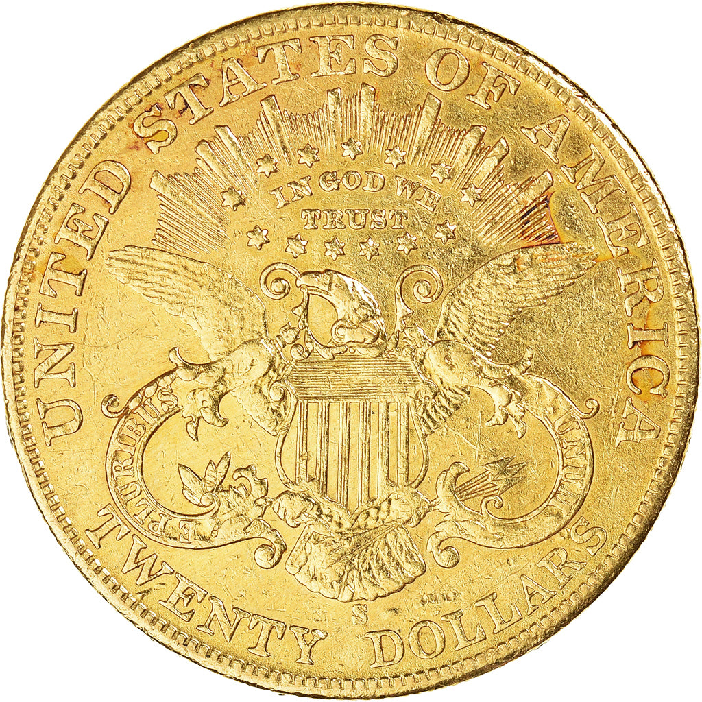 Moneda, Estados Unidos, Liberty Head, $20, Double Eagle, 1901, U.S. Mint, San