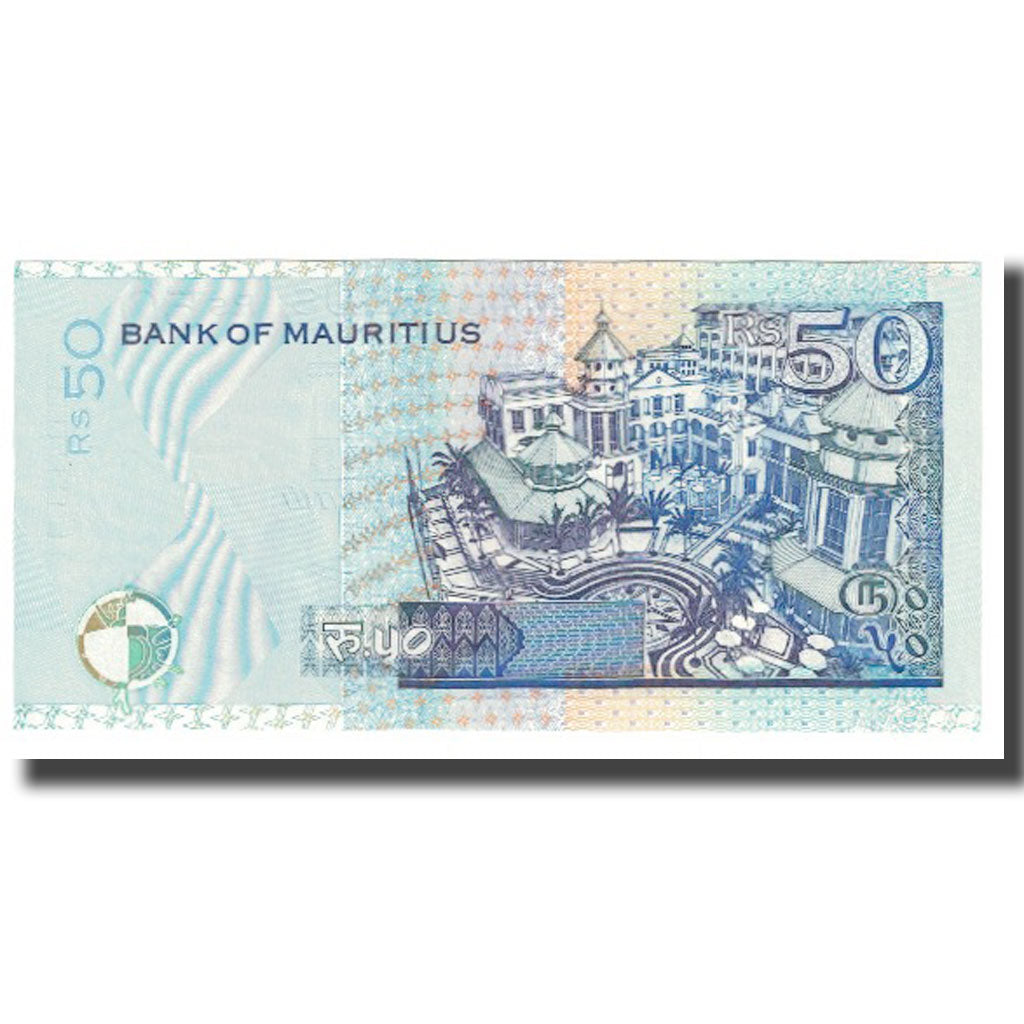 Billete, 50 Rupees, 2001, Mauricio, KM:50b, UNC