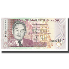 Banknote, Mauritius, 25 Rupees, 2001, KM:49a, UNC(65-70)