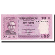 Banknot, Bangladesh, 10 Taka, 2014, KM:54, UNC(65-70)