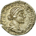 Coin, Lucilla, Denarius, 164-166, Roma, AU(50-53), Silver, Cohen:70