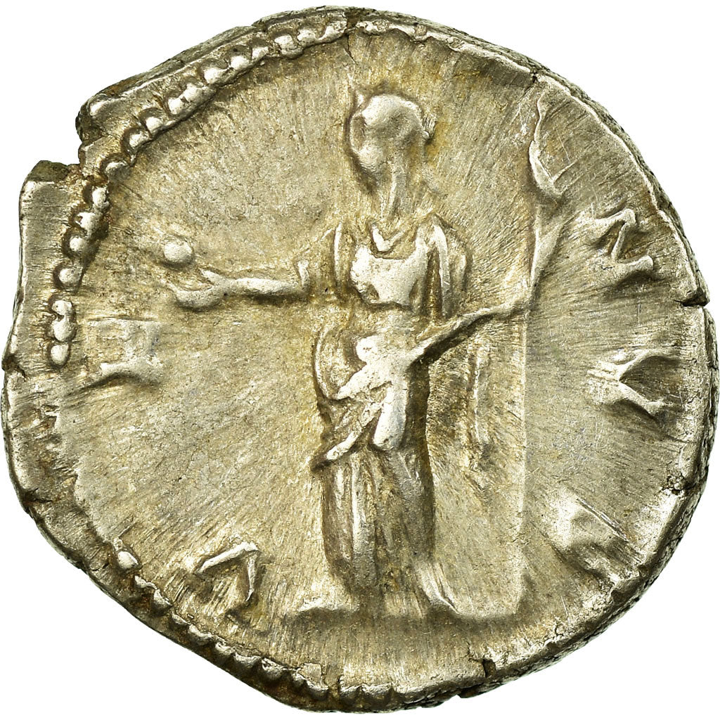 Coin, Lucilla, Denarius, 164-166, Roma, AU(50-53), Silver, Cohen:70