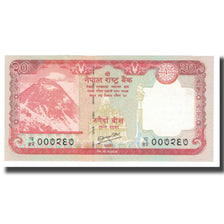 Geldschein, Nepal, 20 Rupees, 2012, UNZ