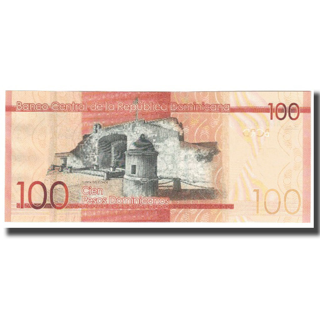 Nota, República Dominicana, 100 Pesos Dominicanos, 2014, UNC(65-70)