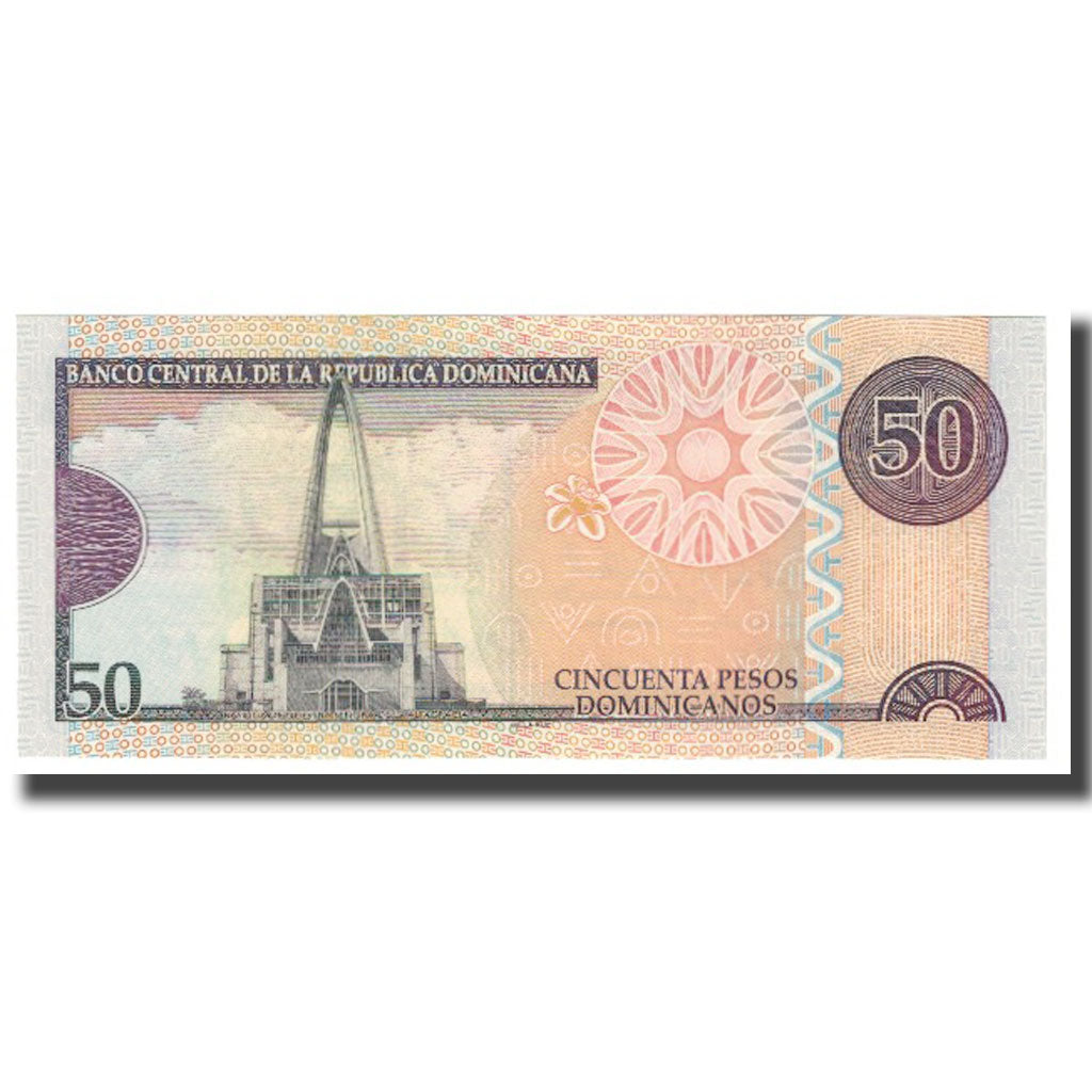 Banknote, Dominican Republic, 50 Pesos Dominicanos, 2011, KM:183a, UNC(65-70)