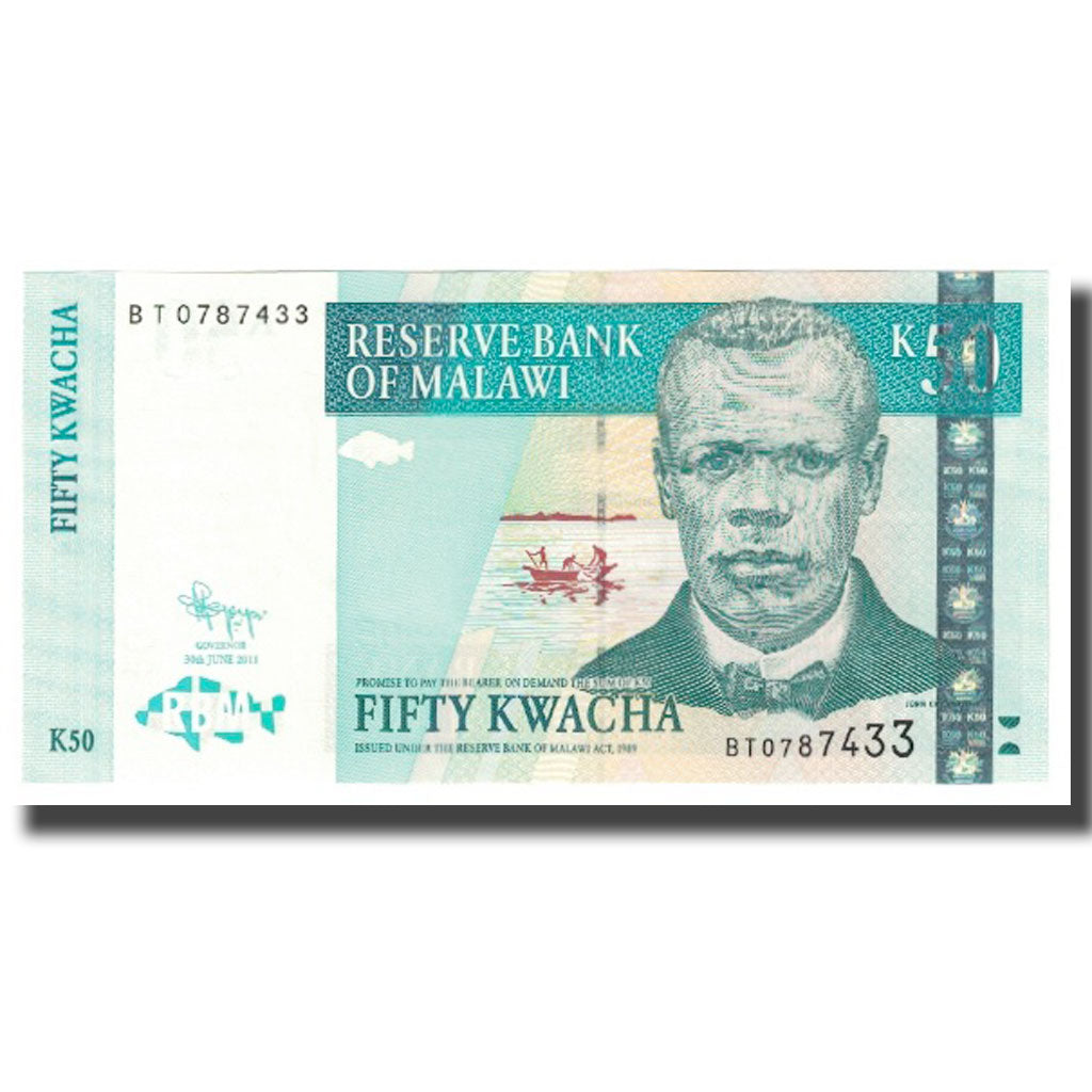 Biljet, Malawi, 50 Kwacha, 2011, 2011-06-30, KM:53c, NIEUW