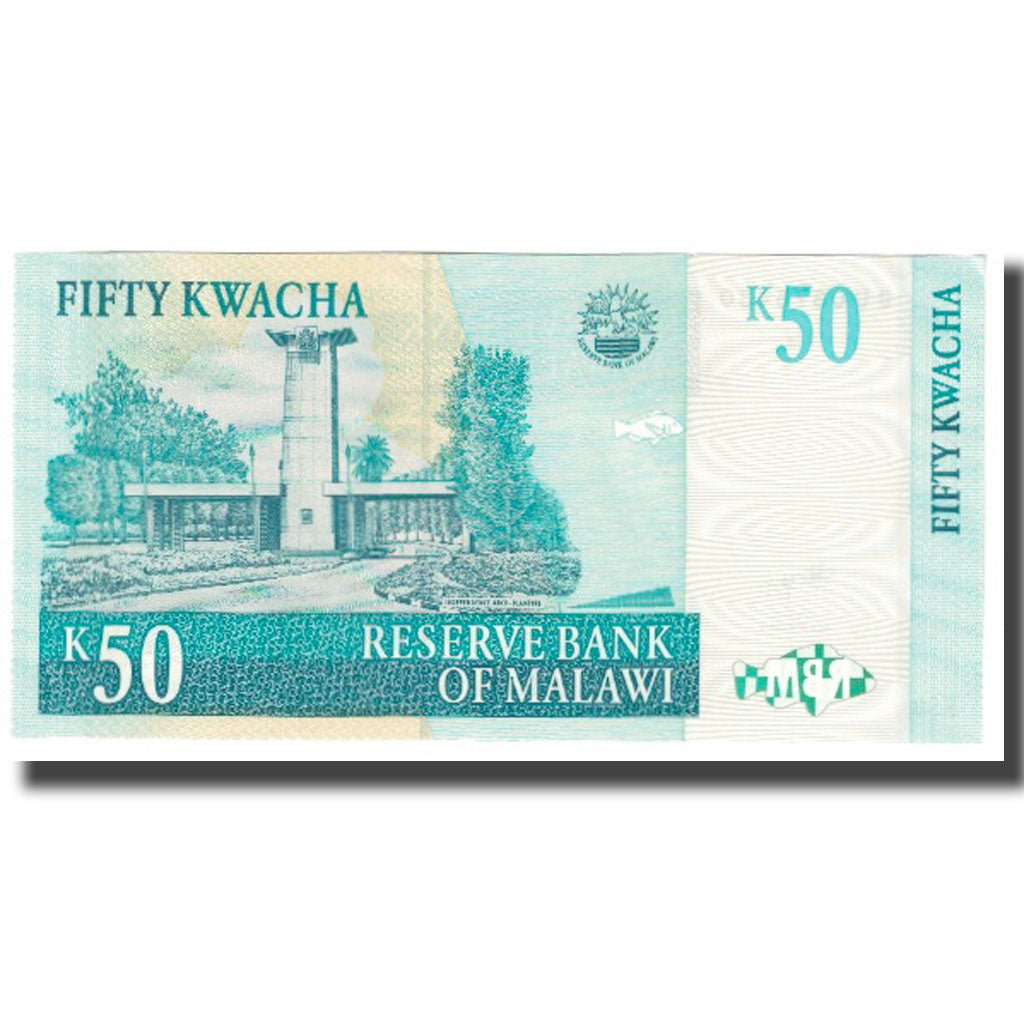 Biljet, Malawi, 50 Kwacha, 2011, 2011-06-30, KM:53c, NIEUW