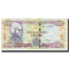 Banknot, Jamaica, 500 Dollars, 2017, 2017-06-01, KM:91, UNC(65-70)
