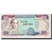 Billet, Jamaica, 50 Dollars, 2012, 2012-08-06, KM:89, NEUF