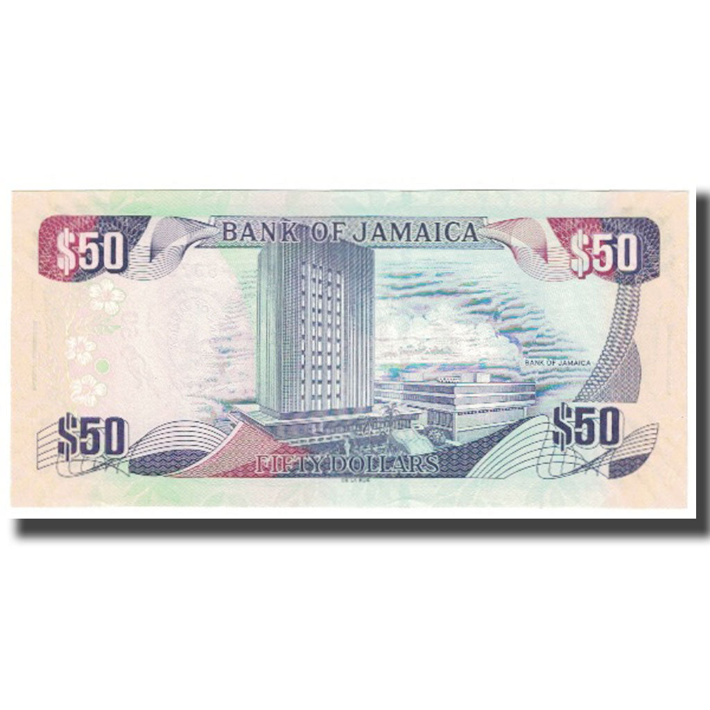 Banknot, Jamaica, 50 Dollars, 2010, 2010-10-01, KM:89, UNC(65-70)