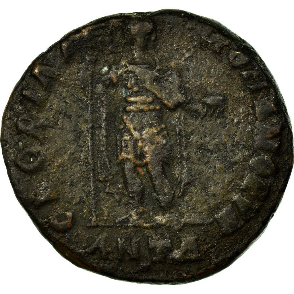 Coin, Theodosius I, Maiorina, Antioch, EF(40-45), Copper, Cohen:18