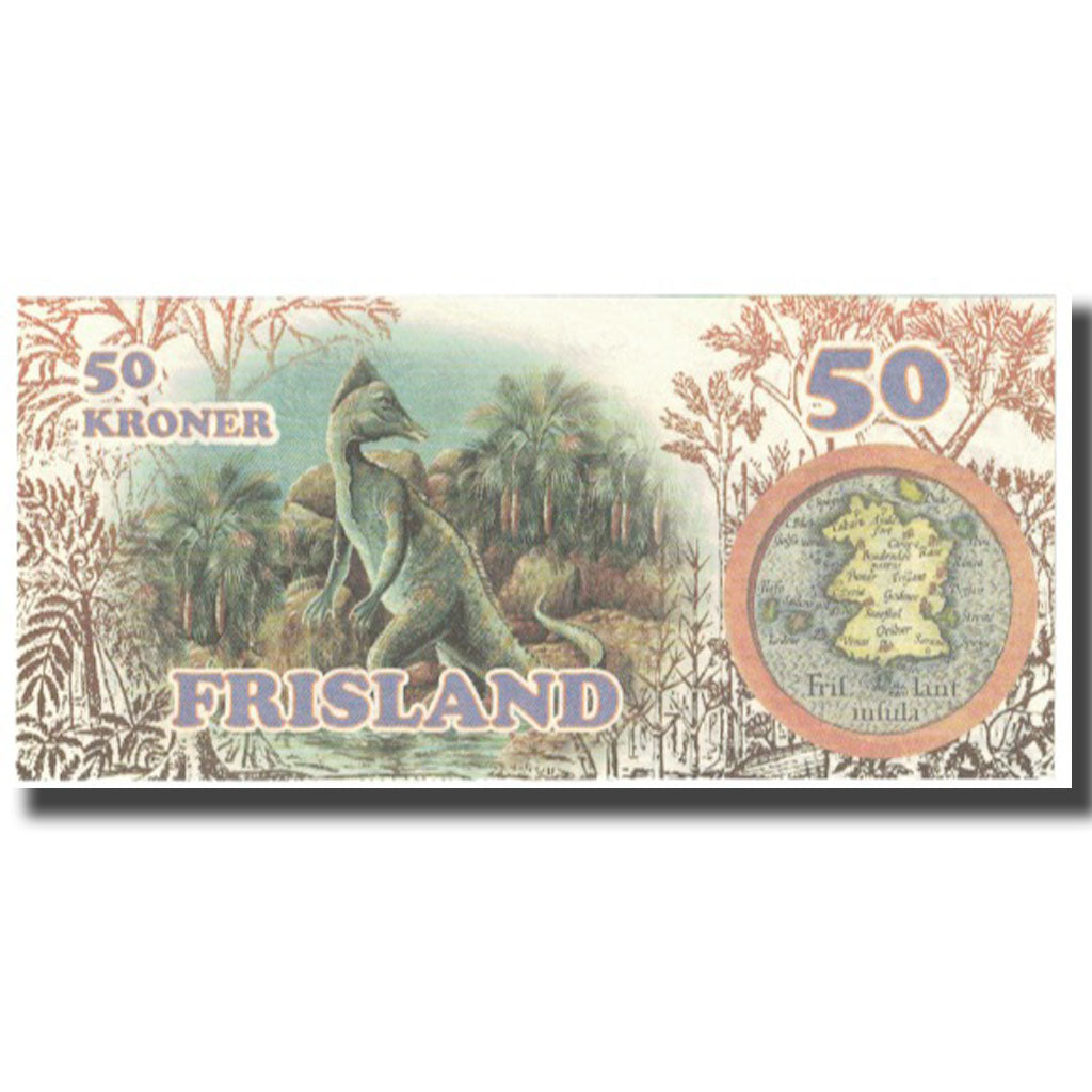 Biljet, Nederland, 50 Kroner, NIEUW