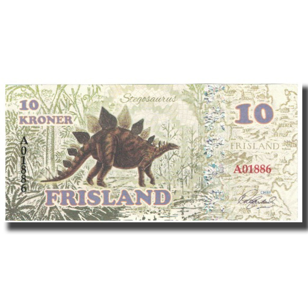 Billete, 10 Kroner, Países Bajos, UNC