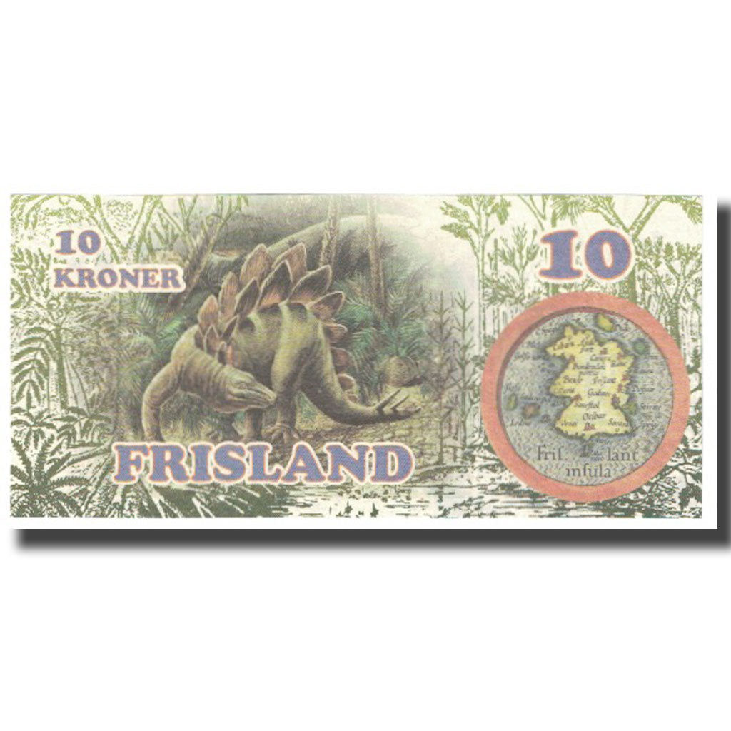 Billete, 10 Kroner, Países Bajos, UNC