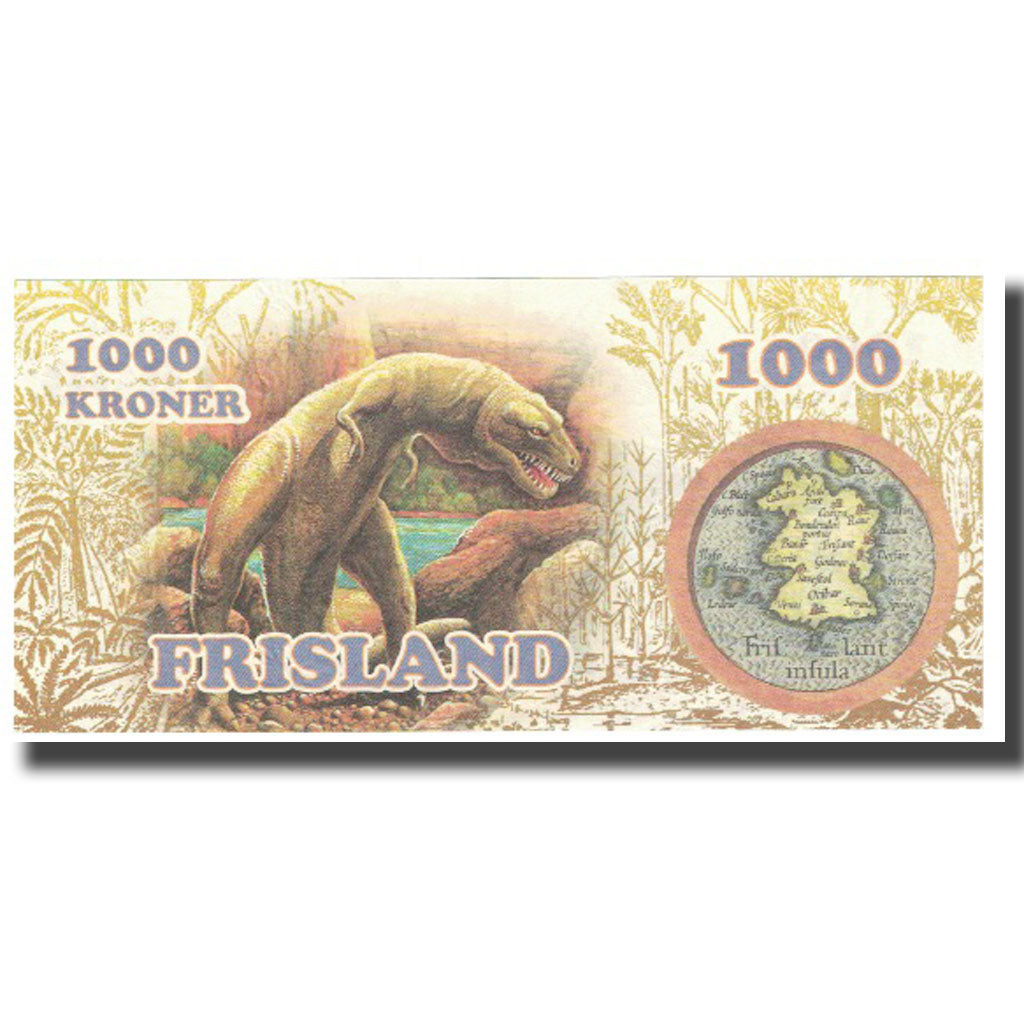 Billete, 1000 Kroner, Países Bajos, UNC