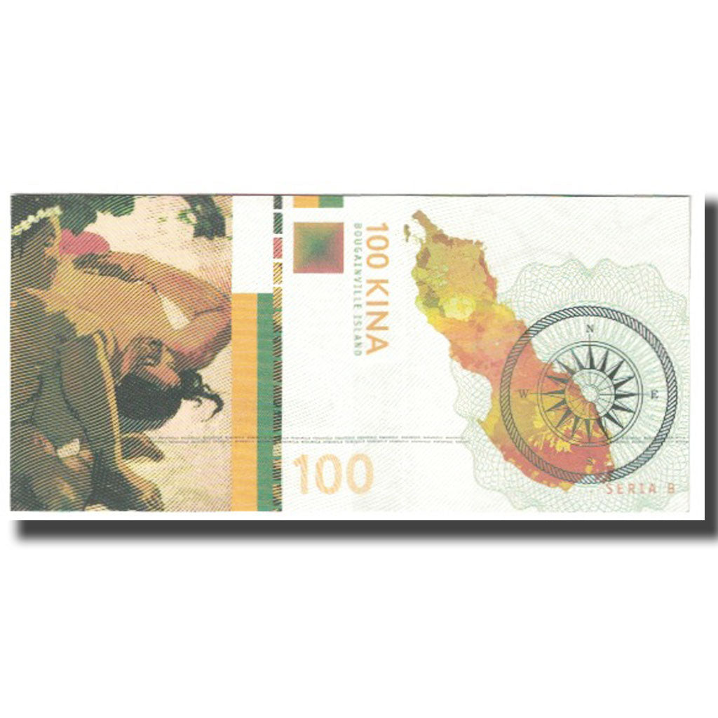 Nota, Papua-Nova Guiné, 100 Kina, 2016, UNC(65-70)