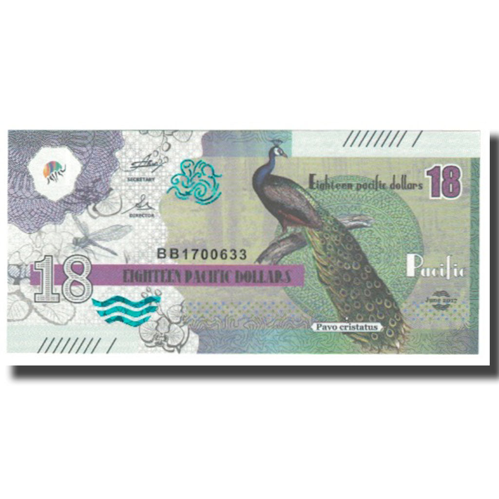 Biljet, Fiji, Dollar, 2017, 2017-06, NIEUW