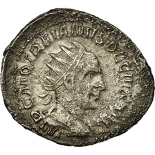 Coin, Trajan Decius, Antoninianus, Roma, VF(20-25), Billon, Cohen:9
