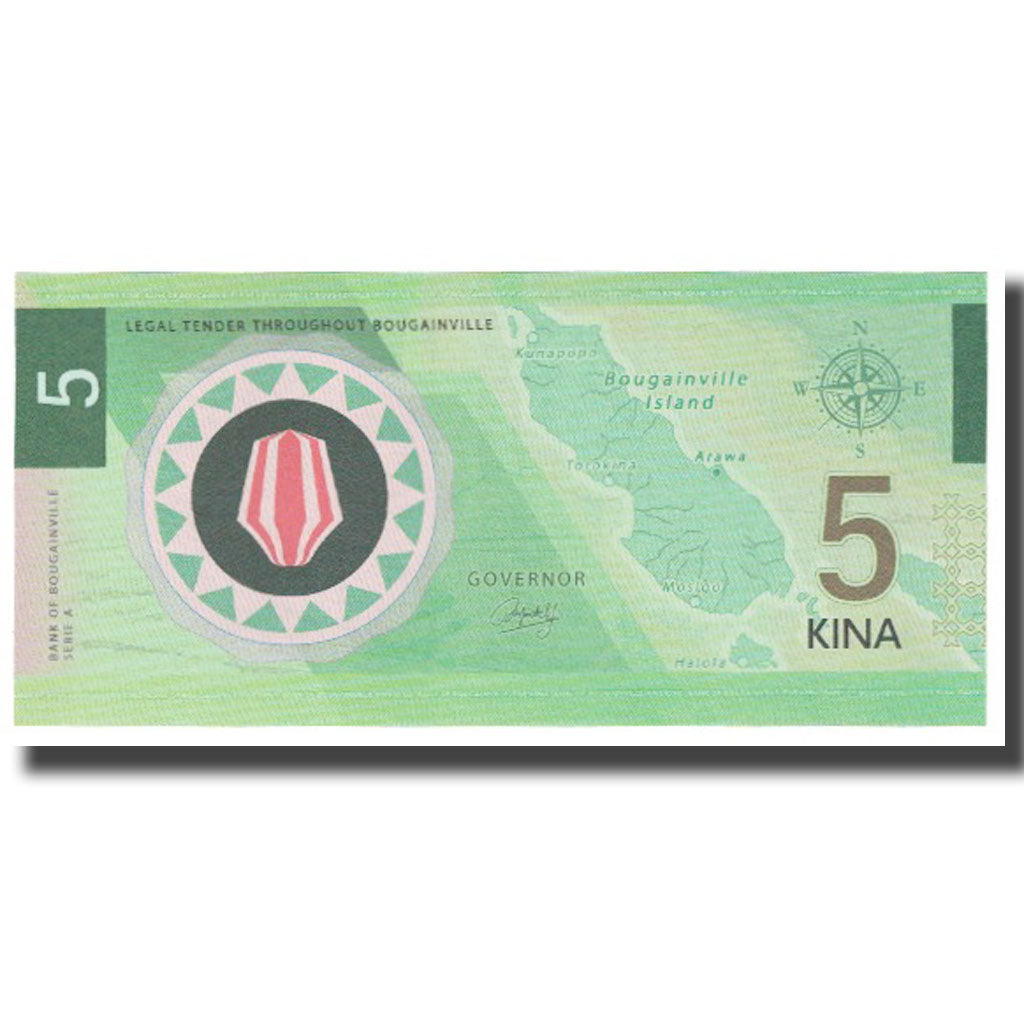 Billet, Papua New Guinea, 5 Kina, 2016, NEUF