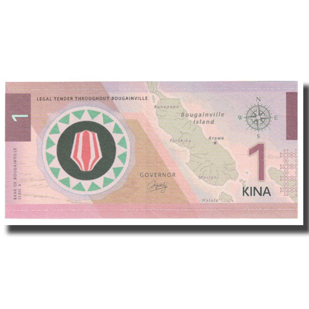 Banknot, Papua Nowa Gwinea, 1 Kina, 2016, UNC(65-70)