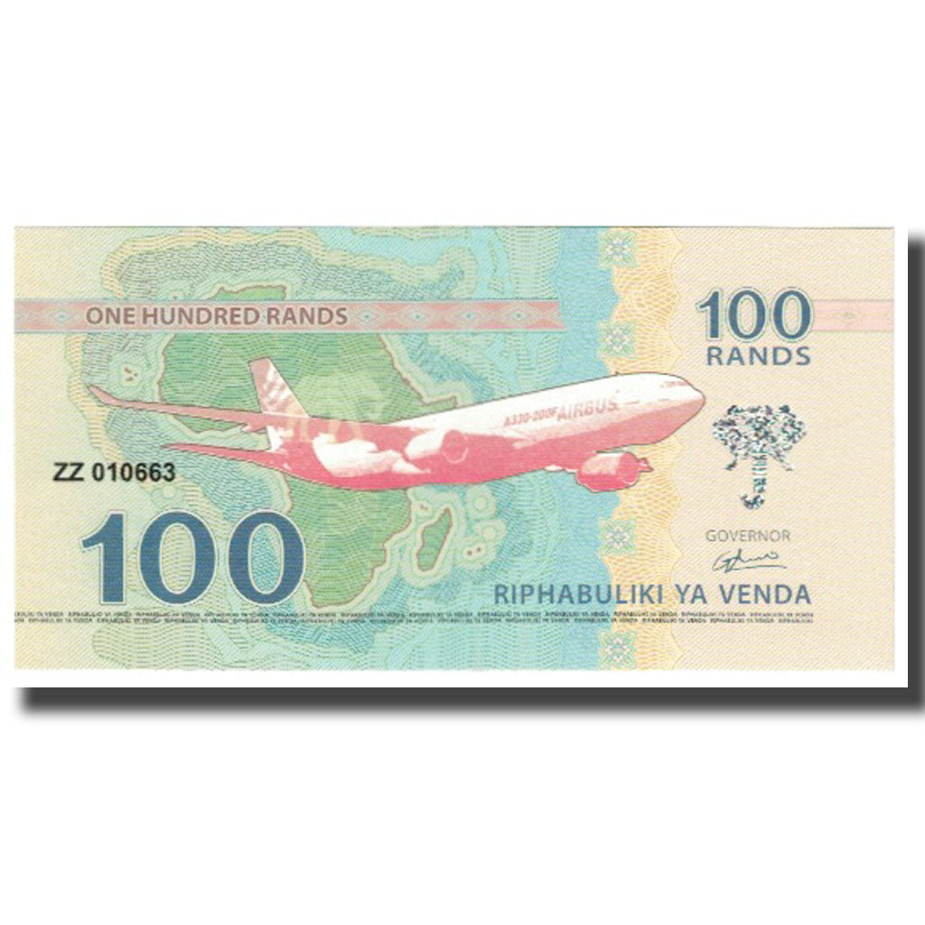 Banconote, Sudafrica, 100 Rand, FDS
