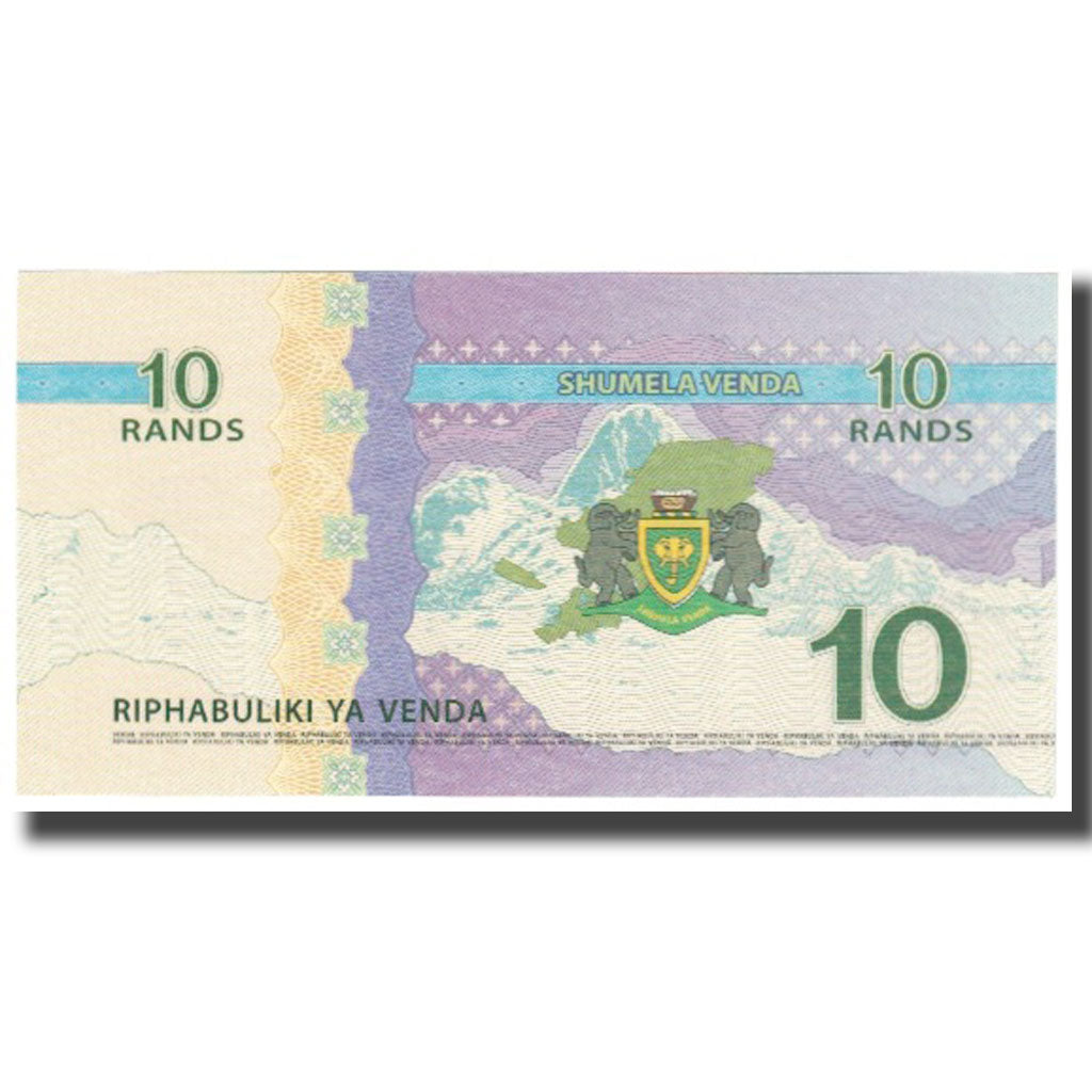 Billet, Afrique du Sud, 10 Rand, NEUF