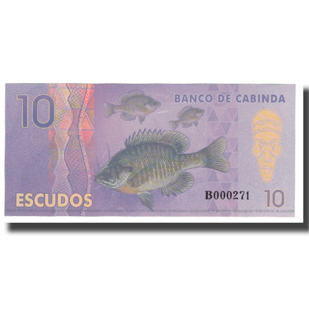 Biljet, Angola, 10 Escudos, NIEUW