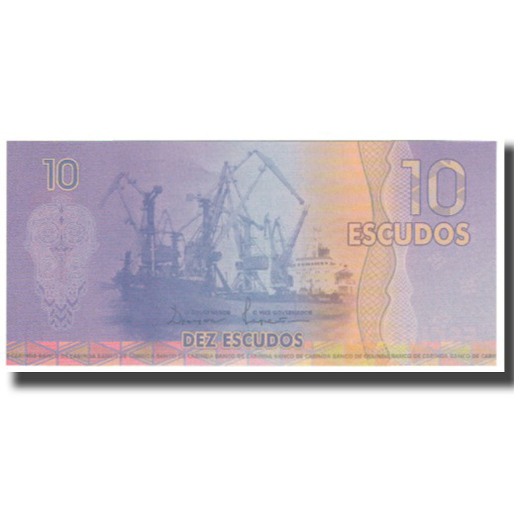 Biljet, Angola, 10 Escudos, NIEUW