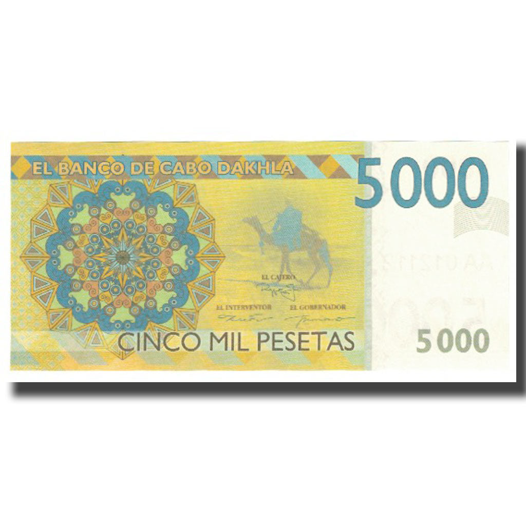 Billete, 5000 Pesetas, Marruecos, UNC