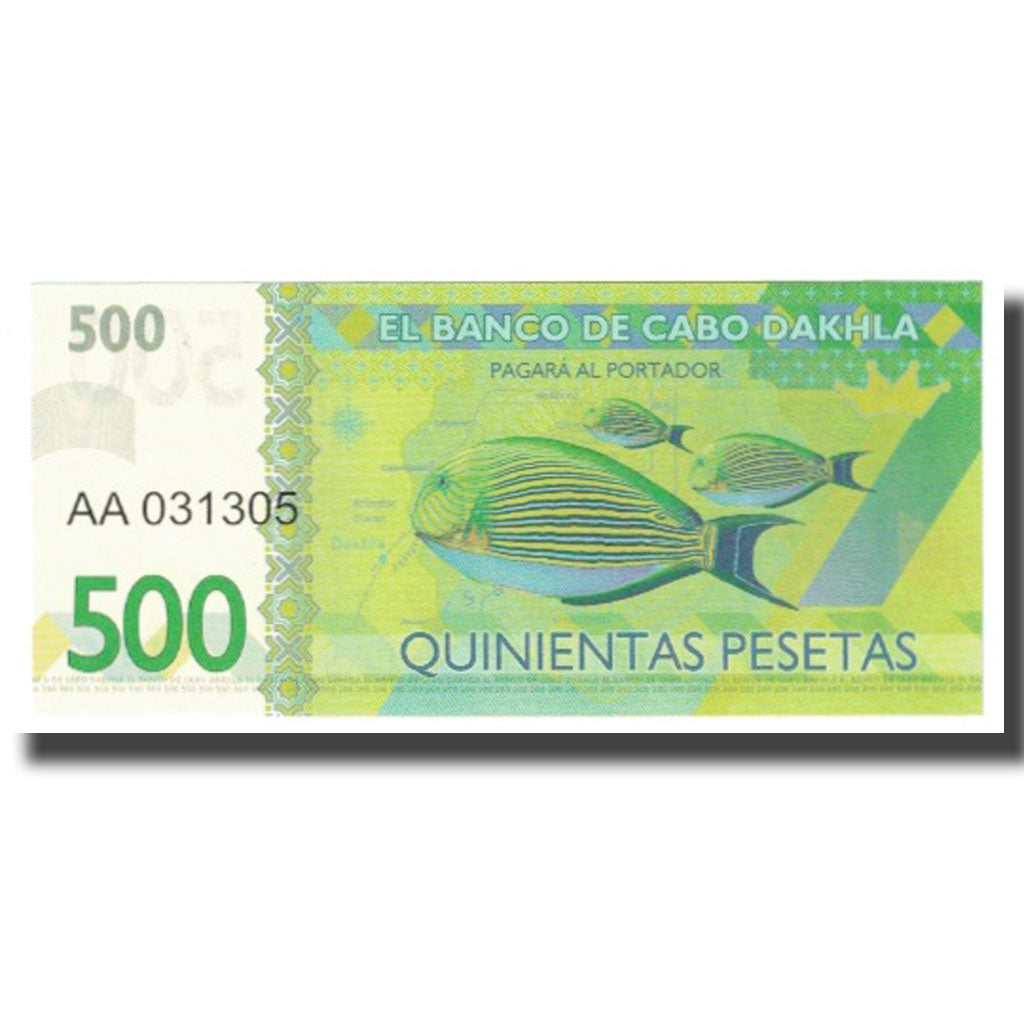Billete, 500 Pesetas, Marruecos, UNC