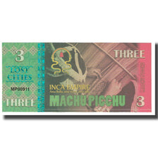 Billet, Pérou, 3 Sols, NEUF
